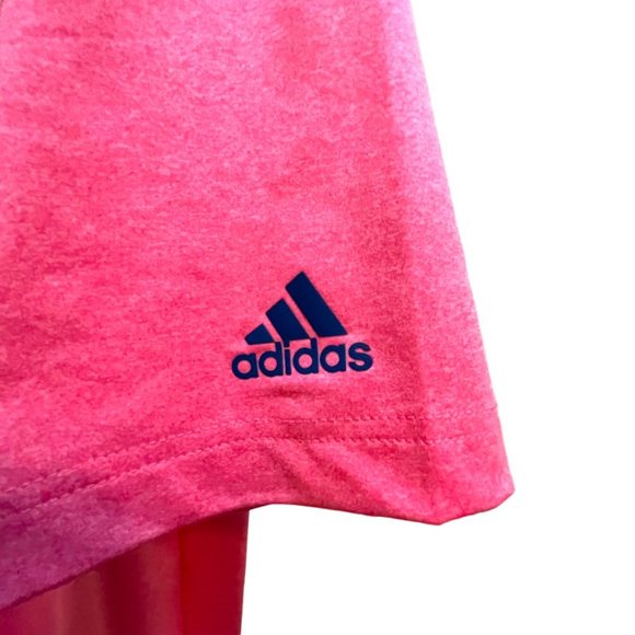 ADIDAS MEN'S GOLF SHORT SLEEVE SHIRT/ L / LT TOMATO RED - Picture 3 of 9